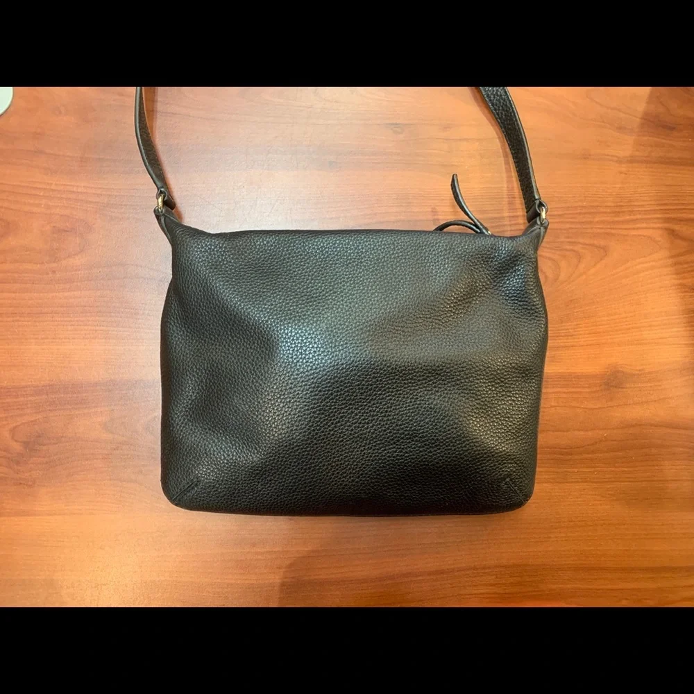kate spade Black Pebbled Leather Crossbody Bag